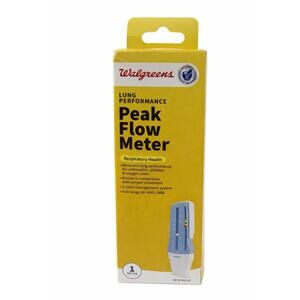 Lung Performance Peak Flow Meter. Respiratory Health. 1 Meter